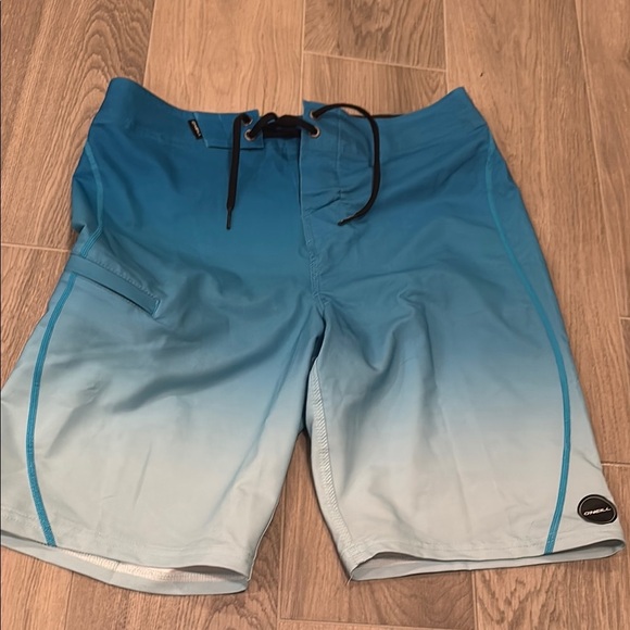 O’Neill Men’s Gradient Blue Swim Shorts Size 28 - Picture 1 of 4
